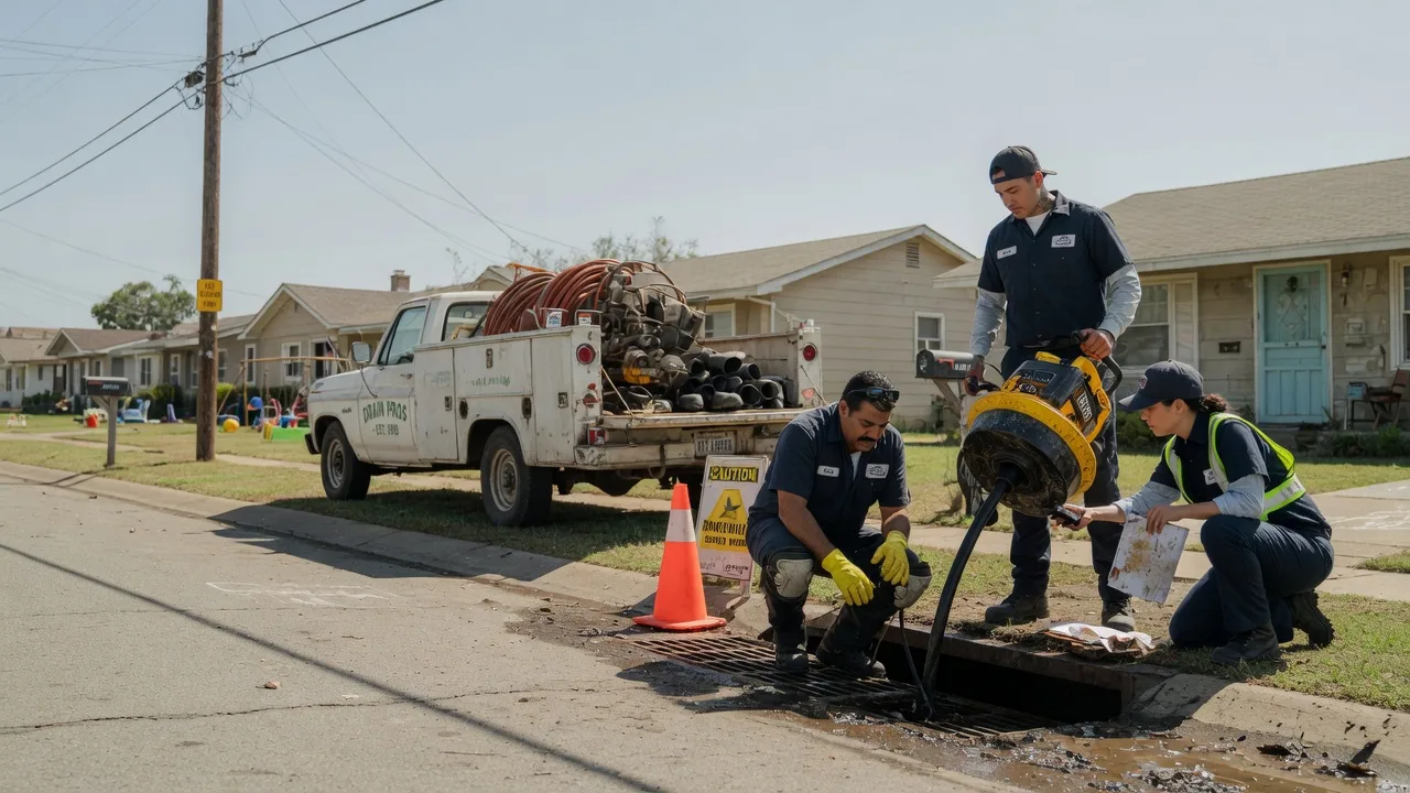 Drain Cleaning in San Diego, TX near me